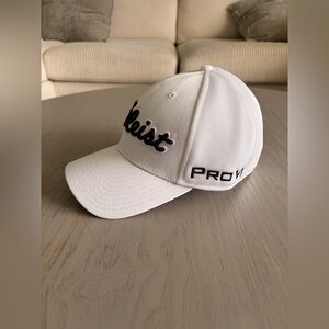 Titleist Men's Tour Sport Mesh Golf Hat Pro V1 FJ White Size: M/L (R83)